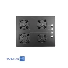 Steel Alborz 4 Flames Gas Hob Model G4561