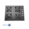 Steel Alborz 4 Flames Gas Hob Model G4601