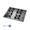 Steel Alborz 4 Flames Gas Hob Model G4601