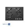 Steel Alborz 4 Flames Gas Hob Model G4602