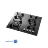 Steel Alborz 4 Flames Gas Hob Model G4602