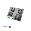 Steel Alborz 4 Flames Gas Hob Model G4652 S