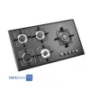 Steel Alborz 5 Flames Gas Hob Model G5959 R&L