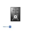 Steel Alborz 2 Flames Gas Hob Model G2303