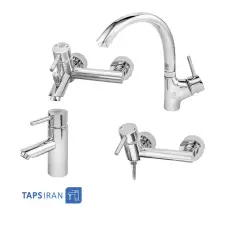 GHAHRAMAN Set Faucets Model TETRAS