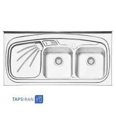 ILYA STEEL Dishwasher Sink Model3013