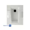 توالت زمینی گلسار مدل آستر ریم بسته