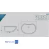 Golsar Under Counter Basin Model PULYANTUS