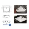 Golsar Counter Basin Kabinet model MARANTA