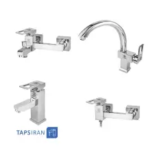 GHAHRAMAN Set Faucets Model FLAT ROYAL