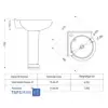 Morvarid With Base Basin Model DIANA CORNER 47 