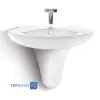 Morvarid With Half Base Basin Model ROYAL 65   