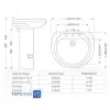 Morvarid With Base Basin Model FIROUZEH 54 
