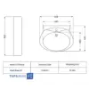 Morvarid With Base Basin Model GLORIA 61   