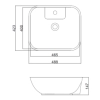 Morvarid Counter Basin Model CATYA 55