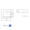 Morvarid Counter Basin AYDA 51