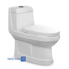 توالت فرنگی مروارید مدل والنتینا 65