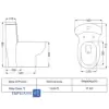 توالت فرنگی مروارید مدل پارمیدا 72