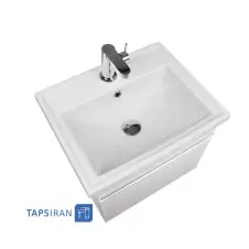 Morvarid Counter Basin Kabinet 52 Cm Model ALPHA