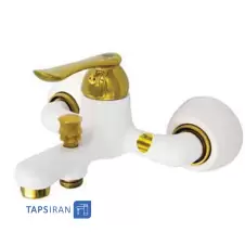 Shibeh Bath Faucet Model YAS White Golden