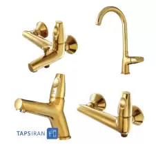 Shibeh Set Faucets Model MAHOOR Golden