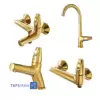 Shibeh Set Faucets Model MAHOOR Golden