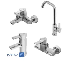 Shibeh Set Faucets Model PANIZ Chrome