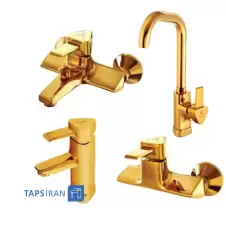 Shibeh Set Faucets Model PANIZ Golden