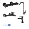 Owj Set Faucets Model DENIL Black