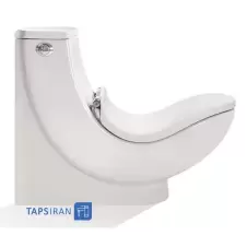 توالت فرنگی مروارید مدل سیلویا طبی 76