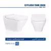 Wall Hung IRAN Flush Tank Model AMATIS  