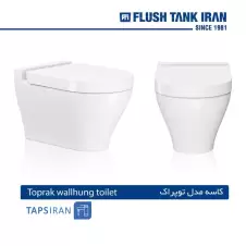 Wall Hung IRAN Flush Tank Model TOPRAK  