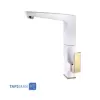 Owj Set Faucets Model FANTOM White Golden