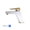 Owj Set Faucets Model FANTOM White Golden