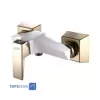 Owj Set Faucets Model FANTOM White Golden