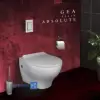 توالت فرنگی وال هنگ GEA مدل ABSOLUTE ریم لس