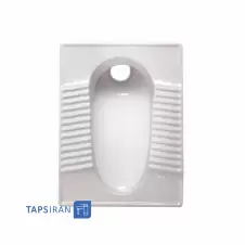 Morvarid Flat Iranian Toilet Model FIROOZEH