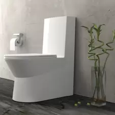 توالت فرنگی گلسار مدل رومنس