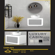 کابینت روشویی لاکچری کابین کد 308