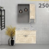 کابینت روشویی لاکچری کابین کد 296