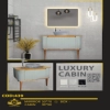 کابینت روشویی لاکچری کابین کد 439