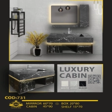 کابینت روشویی لاکچری کابین کد 731