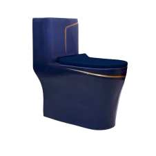 توالت فرنگی آداسا مدل آنجل رنگ آبی درجه 1