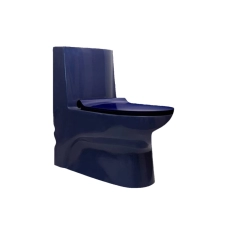 توالت فرنگی آداسا مدل وال رنگ آبی درجه 1