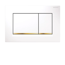 صفحه کلید گبریت مدل سیگما 30 رنگ سفید با نوار طلایی