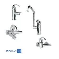 Rassan Set Faucets Model TITANIUM