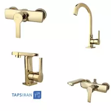 Rassan Set Faucets Model GOLDEN DENIS