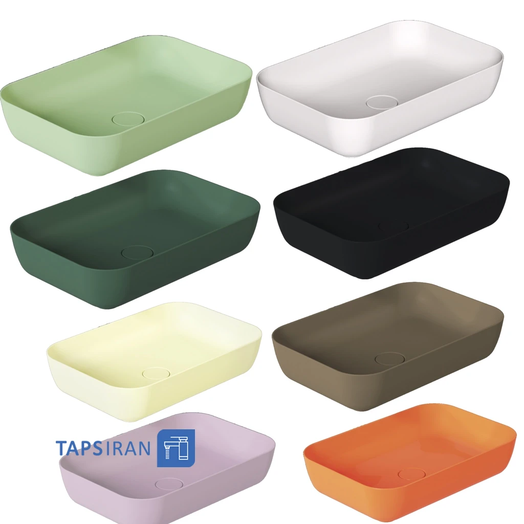 روشویی دورا Dura  مدل ارفه  Orfe  ترکیه ای  رنگ بندی متنوع