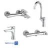 Rassan Set Faucets Model ATIS Chrome