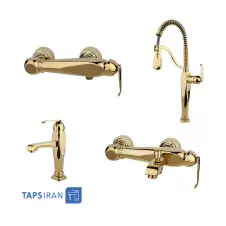 Rassan Set Faucets Model ALPS Golden